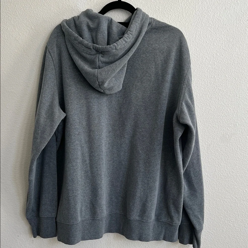 The North Face Front Graphic Never Stop Exploring Logo Hoodie Grey Men's XL